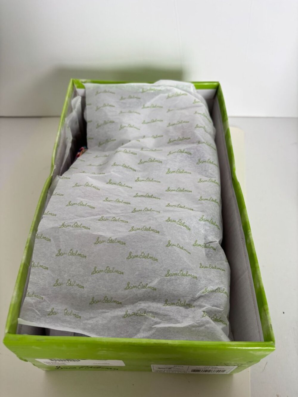 Sam Edelman Shoes Girls Size 11 Danica Sienna Sienna Cork Wedge Summer Chevron - Picture 7 of 11